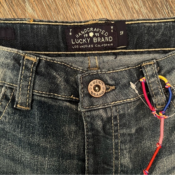 Lucky Brand Zoe Skinny Girls Jeans Size 12 NWT - Picture 10 of 15